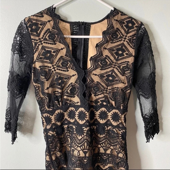 Jen’s Pirate Booty Black Phantome Lace Maxi Dress - Picture 6 of 10